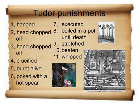 crime and punishment in tudor times